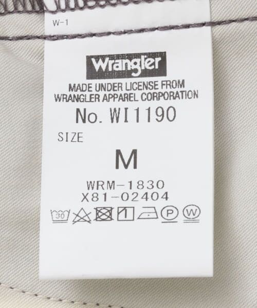 Sonny Label / サニーレーベル その他パンツ | Wrangler　WRANCHER WIDE | 詳細25