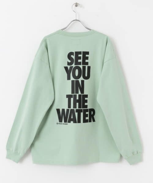 Sonny Label / サニーレーベル Tシャツ | MAGIC NUMBER　SEEYOUINTHEWATER LONG-SLEEVE T-SHIRTS | 詳細12