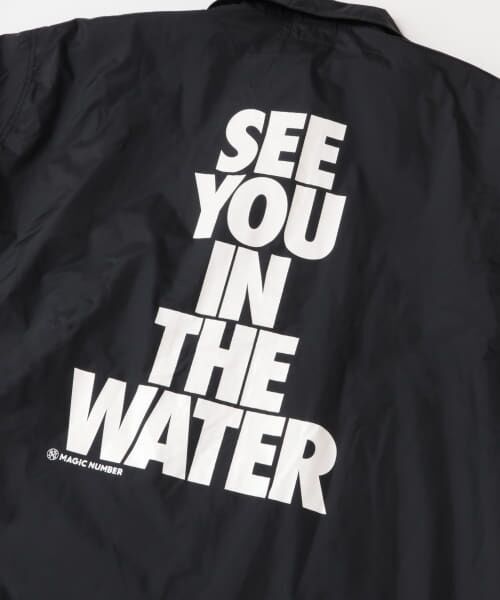 Sonny Label / サニーレーベル ナイロンジャケット | MAGIC NUMBER　SEEYOUINTHEWATER COACH JACKET | 詳細15