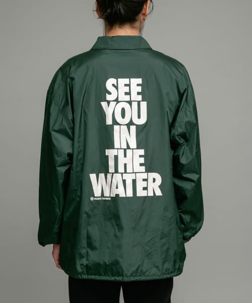 Sonny Label / サニーレーベル ナイロンジャケット | MAGIC NUMBER　SEEYOUINTHEWATER COACH JACKET | 詳細3