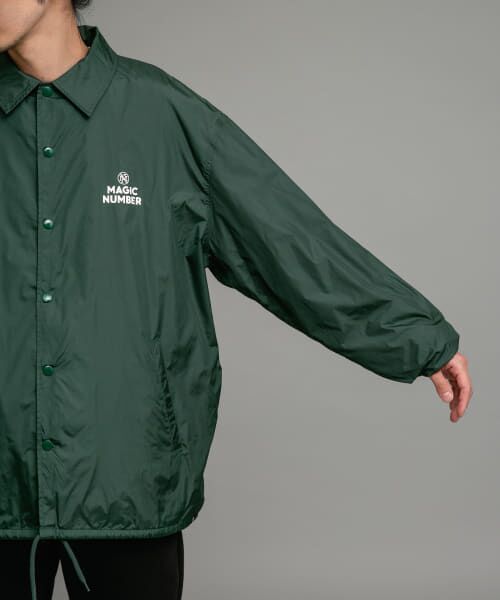 Sonny Label / サニーレーベル ナイロンジャケット | MAGIC NUMBER　SEEYOUINTHEWATER COACH JACKET | 詳細4