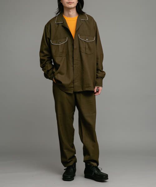 Sonny Label / サニーレーベル その他パンツ | ARMY TWILL　TR Parade Pants | 詳細6