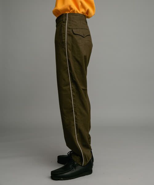 Sonny Label / サニーレーベル その他パンツ | ARMY TWILL　TR Parade Pants | 詳細9