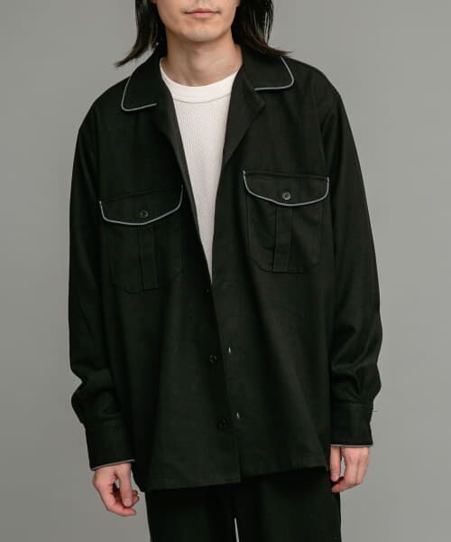 Sonny Label / サニーレーベル シャツ・ブラウス | ARMY TWILL　TR Parade Shirts | 詳細1