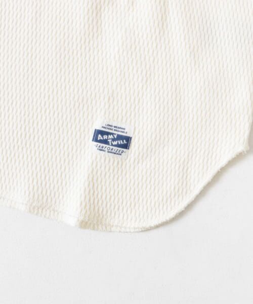 Sonny Label / サニーレーベル Tシャツ | ARMY TWILL　Honeycomb Long-Sleeve T-shirts | 詳細15