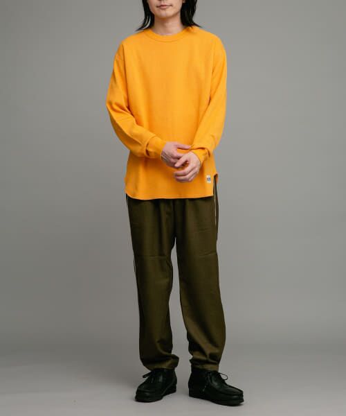 Sonny Label / サニーレーベル Tシャツ | ARMY TWILL　Honeycomb Long-Sleeve T-shirts | 詳細4