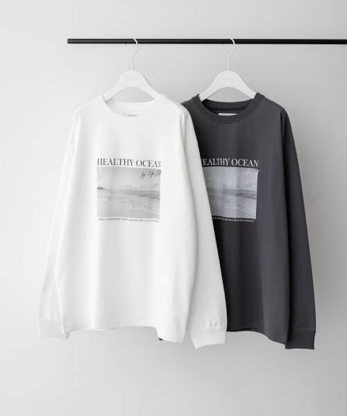 Sonny Label / サニーレーベル Tシャツ | 『ユニセックス』UpDRIFT フォトプリントロングTシャツ | 詳細26