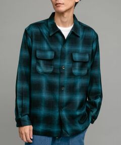 TOWNCRAFT　w-flap loop collar shirts