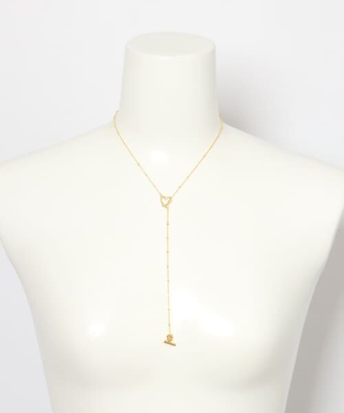 Sonny Label / サニーレーベル ネックレス・ペンダント・チョーカー | Lapuis　Line Coil Heart Necklace A | 詳細3