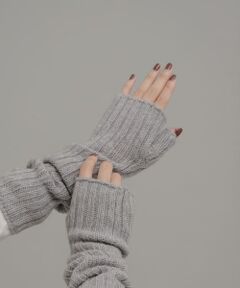 William Brunton Hand Knits　リブアームウォーマー