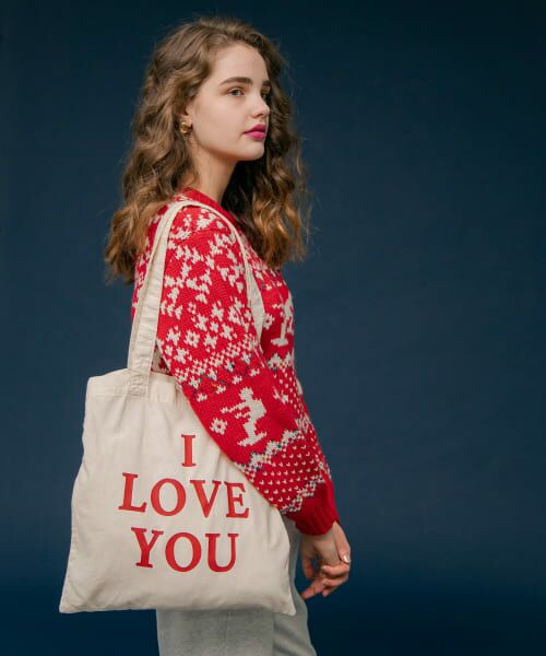 Sonny Label / サニーレーベル トートバッグ | I LOVE YOU TOTEBAG | 詳細4