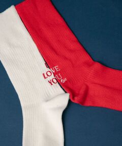 『ユニセックス』I LOVE YOU SOCKS