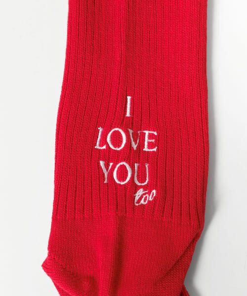 Sonny Label / サニーレーベル ソックス | 『ユニセックス』I LOVE YOU SOCKS | 詳細5