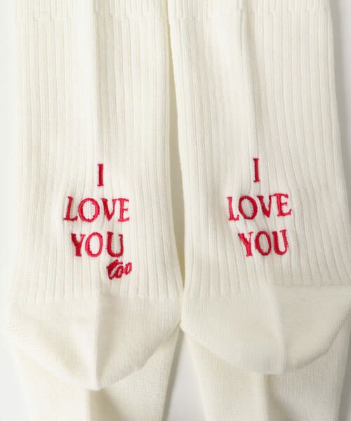 Sonny Label / サニーレーベル ソックス | 『ユニセックス』I LOVE YOU SOCKS | 詳細8