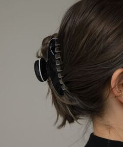 ツートーンヘアクリップ