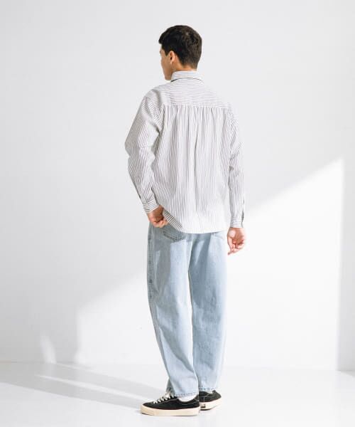 Sonny Label / サニーレーベル シャツ・ブラウス | 『WEB/一部店舗限定カラー』ストライプレギュラーカラーシャツ | 詳細10
