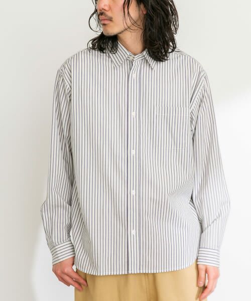 Sonny Label / サニーレーベル シャツ・ブラウス | 『WEB/一部店舗限定カラー』ストライプレギュラーカラーシャツ | 詳細13