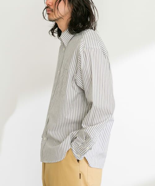 Sonny Label / サニーレーベル シャツ・ブラウス | 『WEB/一部店舗限定カラー』ストライプレギュラーカラーシャツ | 詳細16