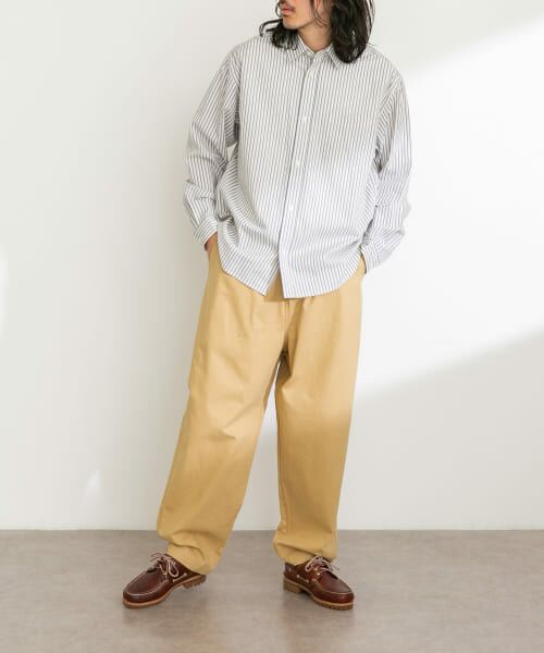 Sonny Label / サニーレーベル シャツ・ブラウス | 『WEB/一部店舗限定カラー』ストライプレギュラーカラーシャツ | 詳細17
