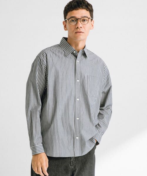 Sonny Label / サニーレーベル シャツ・ブラウス | 『WEB/一部店舗限定カラー』ストライプレギュラーカラーシャツ | 詳細22