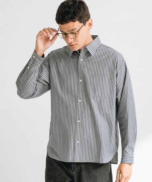 Sonny Label / サニーレーベル シャツ・ブラウス | 『WEB/一部店舗限定カラー』ストライプレギュラーカラーシャツ | 詳細23