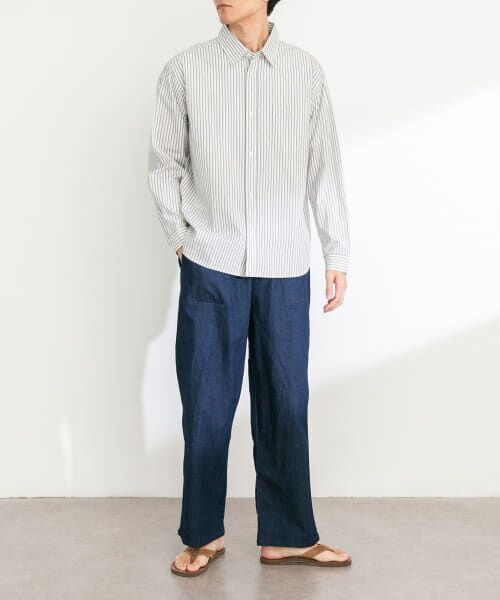 Sonny Label / サニーレーベル その他パンツ | コットンリネンワイドイージーパンツ | 詳細17