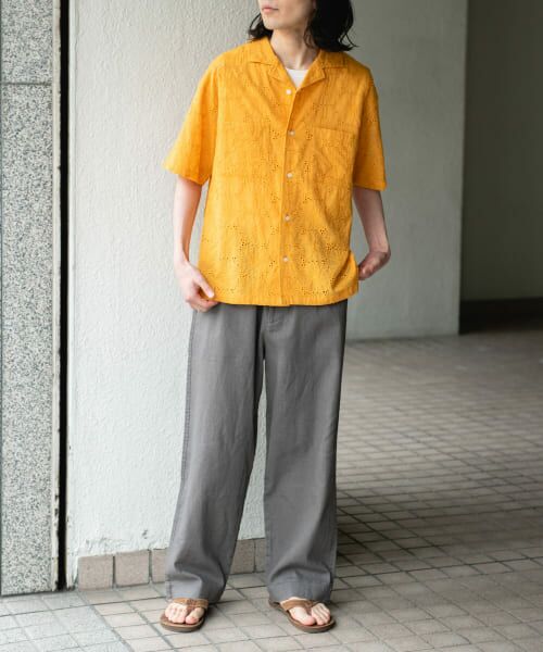 Sonny Label / サニーレーベル その他パンツ | コットンリネンワイドイージーパンツ | 詳細21