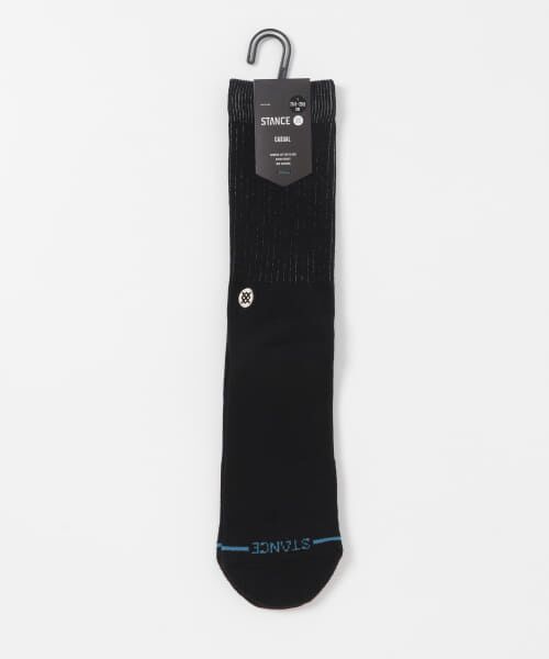 Sonny Label/サニーレーベル STANCE SOCKS ICON POP CREW BLACK L Sonny Label/サニーレーベル STANCE SOCKS ICON POP CREW BLACK L
