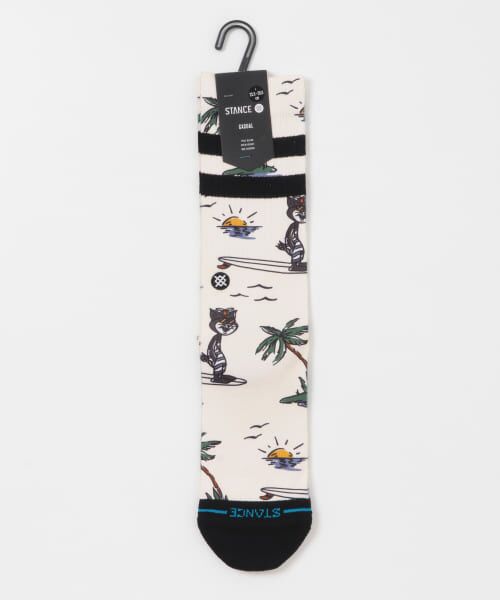 Sonny Label/サニーレーベル STANCE SOCKS KOOL KATZ SURF CREW CANVAS L Sonny Label/サニーレーベル STANCE SOCKS KOOL KATZ SURF CREW CANVAS L