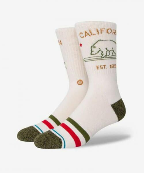 Sonny Label/サニーレーベル STANCE SOCKS CALIFORNIA REPUBLIC 2 + OFF WHITE L Sonny Label/サニーレーベル STANCE SOCKS CALIFORNIA REPUBLIC 2 + OFF WHITE L
