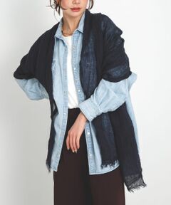 リバーシブル シグネチャー カシミヤ マフラー （マフラー