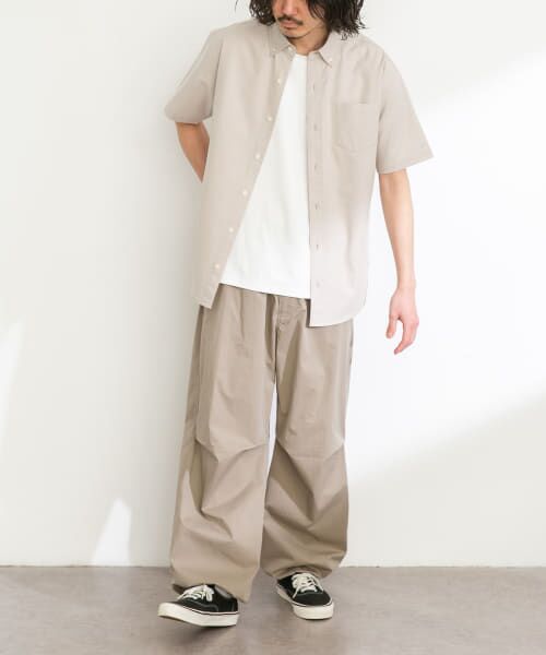 Sonny Label / サニーレーベル シャツ・ブラウス | 抗菌オックスボタンダウン半袖シャツ | 詳細12