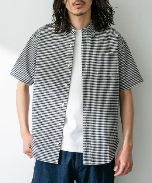 Sonny Label / サニーレーベル シャツ・ブラウス | 抗菌オックスボタンダウン半袖シャツ | 詳細15
