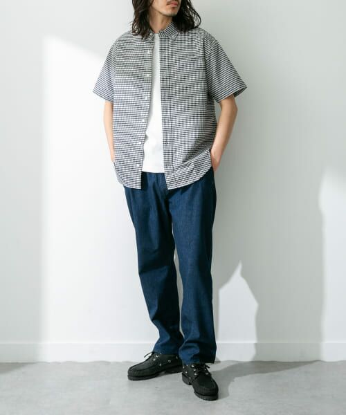 Sonny Label / サニーレーベル シャツ・ブラウス | 抗菌オックスボタンダウン半袖シャツ | 詳細17
