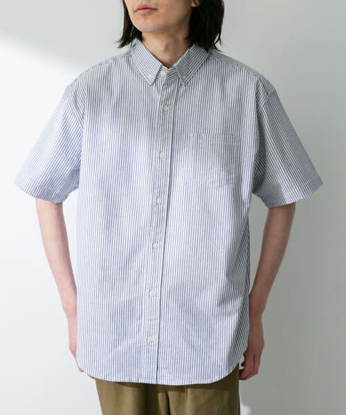 Sonny Label / サニーレーベル シャツ・ブラウス | 抗菌オックスボタンダウン半袖シャツ | 詳細19