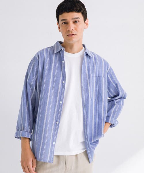 Sonny Label / サニーレーベル シャツ・ブラウス | コットンシャンブレーシャツ | 詳細1