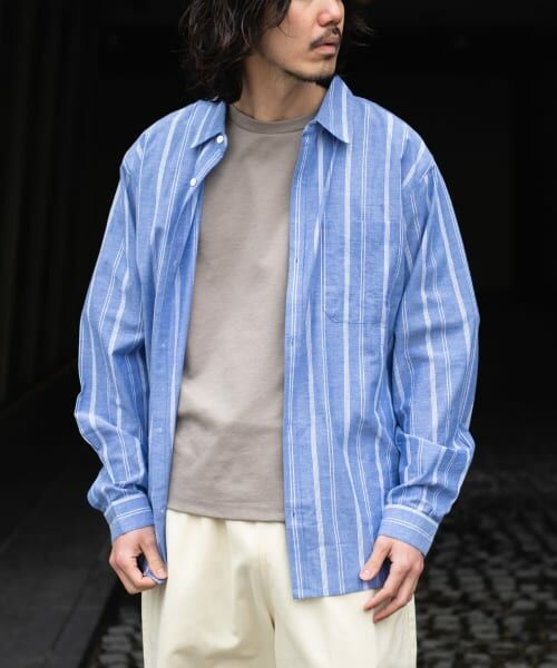 Sonny Label / サニーレーベル シャツ・ブラウス | コットンシャンブレーシャツ | 詳細10