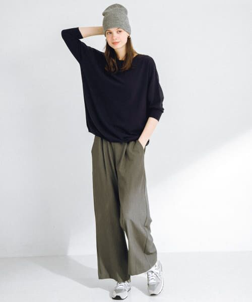 Sonny Label / サニーレーベル ニット・セーター | (接触冷感)クールミストワイドニットプルオーバー | 詳細22