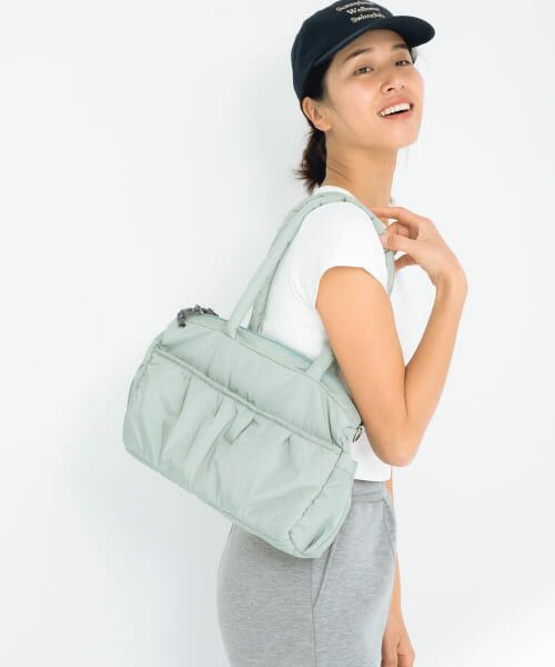Sonny Label/サニーレーベル SLAB 2wayPuffBostonBag ミント one Sonny Label/サニーレーベル SLAB 2wayPuffBostonBag ミント one