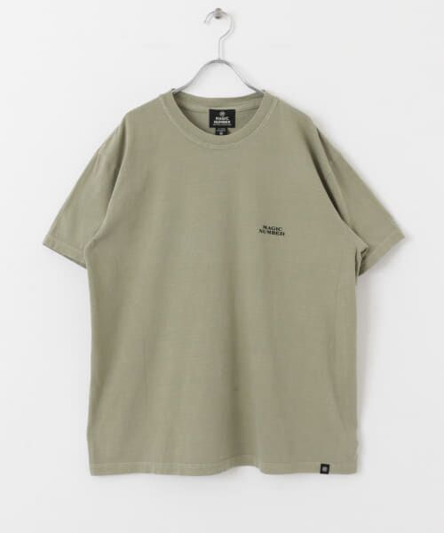 Sonny Label/サニーレーベル MAGIC NUMBER SEEYOUINTHEWATER LEAF T-SHIRTS OLIVE M Sonny Label/サニーレーベル MAGIC NUMBER SEEYOUINTHEWATER LEAF T-SHIRTS OLIVE M