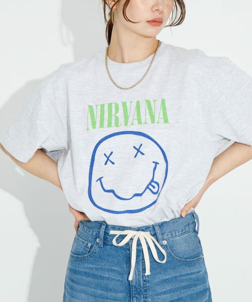 Sonny Label/サニーレーベル GOOD ROCK SPEED NIRVANA T-SHIRTS Ash one Sonny Label/サニーレーベル GOOD ROCK SPEED NIRVANA T-SHIRTS Ash one