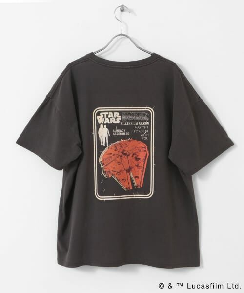 Sonny Label/サニーレーベル STARWARS / ピグメントTシャツ falcon M Sonny Label/サニーレーベル STARWARS / ピグメントTシャツ falcon M