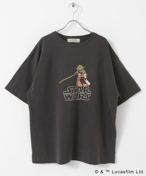 Sonny Label/サニーレーベル STARWARS / ピグメントTシャツ yoda L Sonny Label/サニーレーベル STARWARS / ピグメントTシャツ yoda L