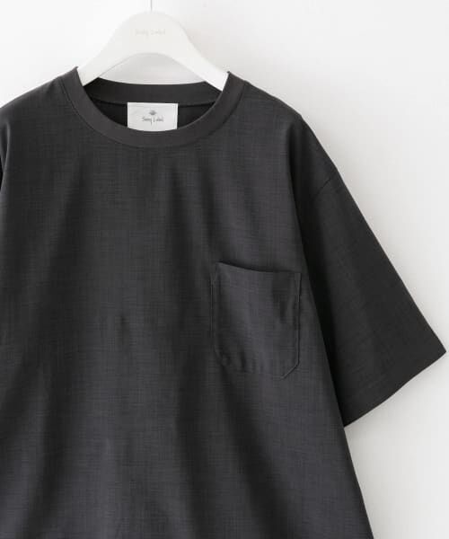Sonny Label/サニーレーベル クイックドライリネンタッチTシャツ スミクロ L Sonny Label/サニーレーベル クイックドライリネンタッチTシャツ スミクロ L