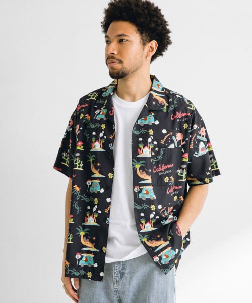 ♡aloha様　専用 Brown KAPITAL Rayon Kamehameha Bone Aloha Shirt | SVD