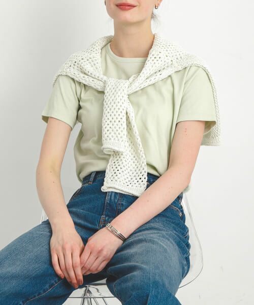 Sonny Label/サニーレーベル オーガニックコットンコンパクトスムースTシャツ ミント FREE Sonny Label/サニーレーベル オーガニックコットンコンパクトスムースTシャツ ミント FREE