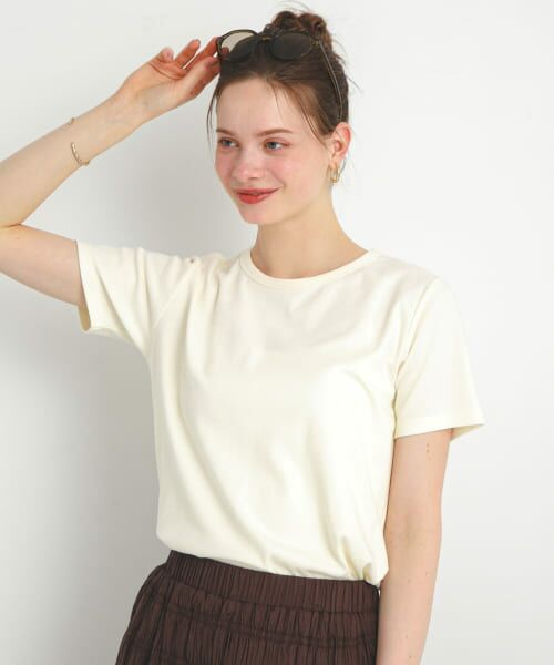 Sonny Label/サニーレーベル オーガニックコットンコンパクトスムースTシャツ レモン FREE Sonny Label/サニーレーベル オーガニックコットンコンパクトスムースTシャツ レモン FREE