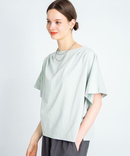 Sonny Label/サニーレーベル 吸水速乾クールタッチワイドTシャツ ミント FREE Sonny Label/サニーレーベル 吸水速乾クールタッチワイドTシャツ ミント FREE