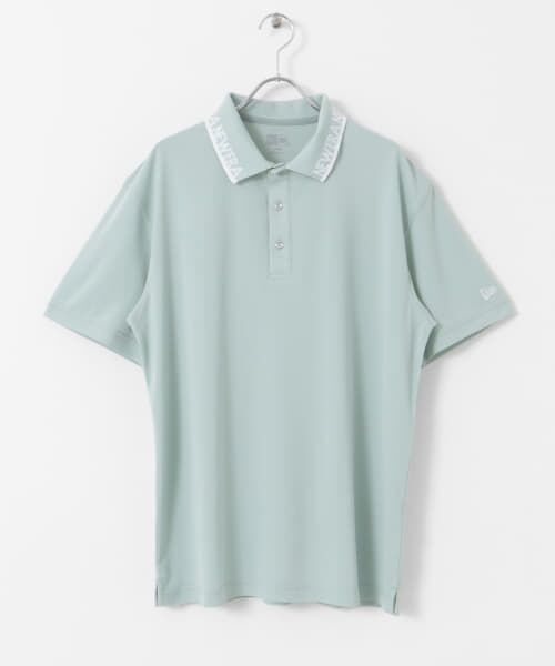 Sonny Label/サニーレーベル NEW ERA GOLF SHORT-SLEEVE COLLAR LOGO POLO BLU L Sonny Label/サニーレーベル NEW ERA GOLF SHORT-SLEEVE COLLAR LOGO POLO BLU L