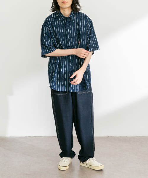 【Carhartt】WIP◇チェック柄◇ターベルシャツ Carhartt Work In Progress: ネイビー＆ホワイト Tarbell